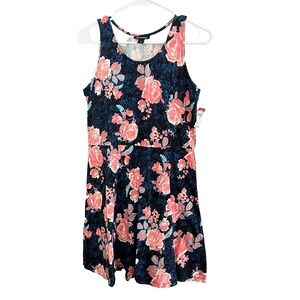 NWT Vintage Joe Boxer Kmart Sleeveless Floral Dress Size Medium